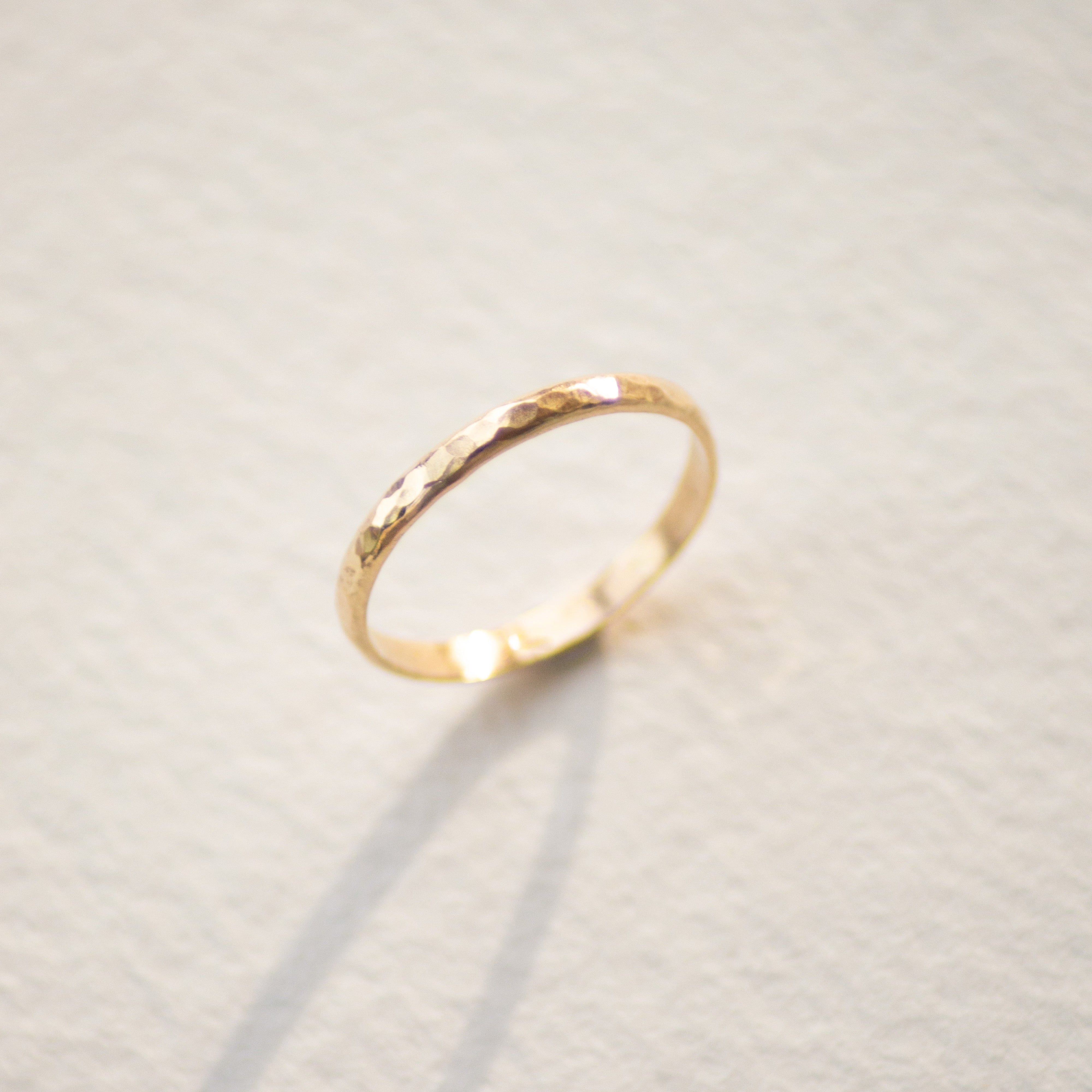 Or Jaune Alliance Martelee Alliance Or Jaune 18 Carats 2mm