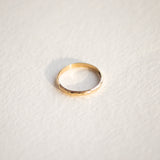 Alliance Martelée 2mm - Or 18 carats