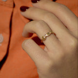 Alliance Florale - Or 18 carats