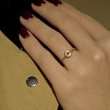 Bague Birthstone - or 18 carats