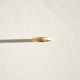 Alliance Striée 3mm - Or 18 carats