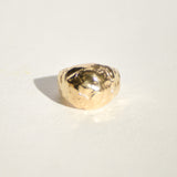 Bague Dôme texturée