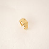 Pilar signet ring - To engrave