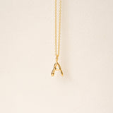 Alphabet Pendant Necklace