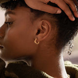 Rivera hoop earrings