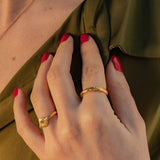 Textured ring