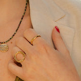 Textured ring