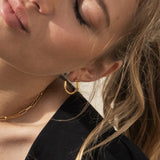 Lucia hoop earrings