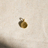 Médaillon NORA à graver - Or 18 carats