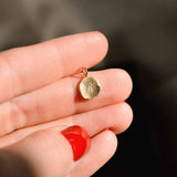 Médaillon NORA à graver - Or 18 carats