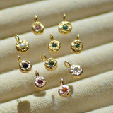 Pendentif Birthstone - Or 18 carats