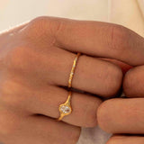 Anneau Rosalia - Or 18 carats