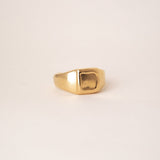 Pilar signet ring - To engrave
