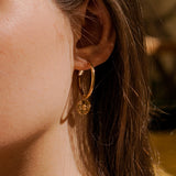 Dalia hoop earrings