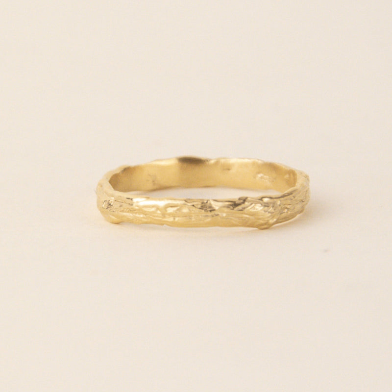 18 carat gold wedding ring 2mm Women