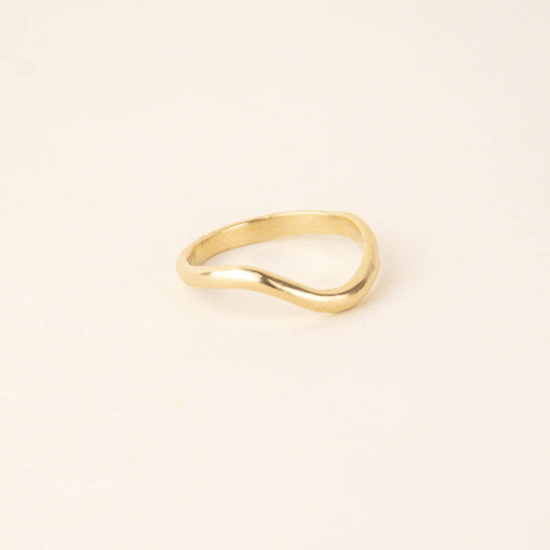 18 carat gold wedding ring 2mm Women