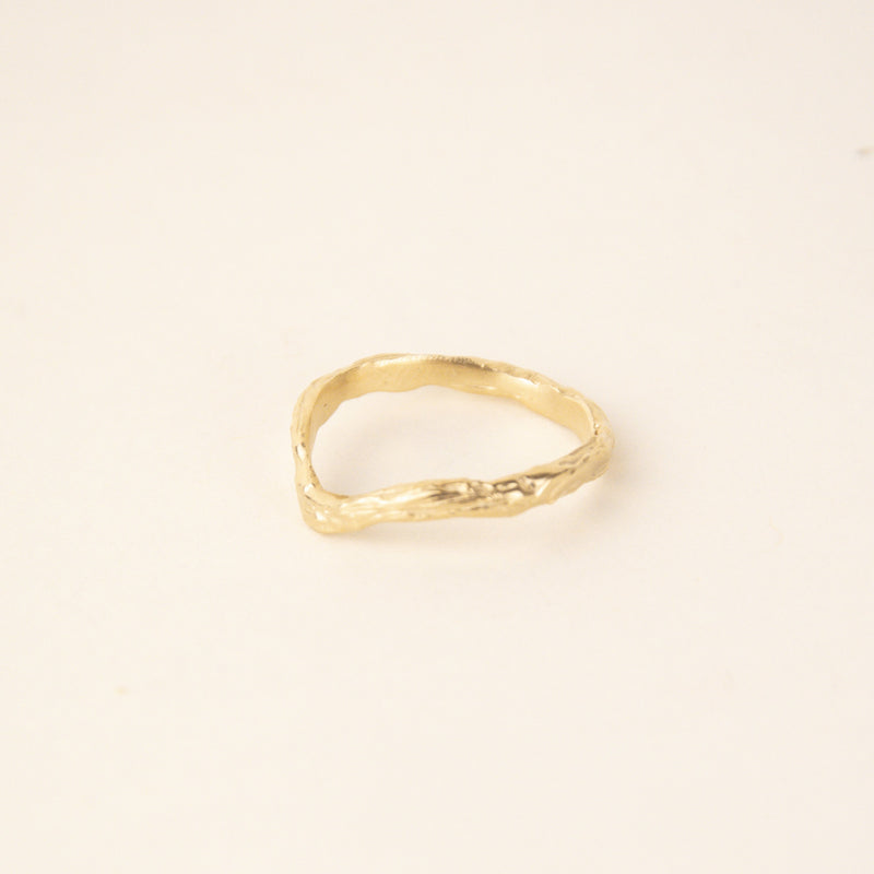 18 carat gold wedding ring 2mm Women