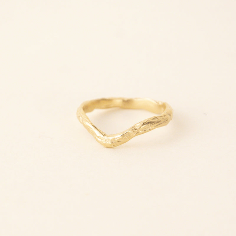 18 carat gold wedding ring 2mm Women