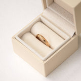 Alliance facettée - Or 18 carats