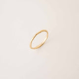 Alliance texturée 1,5mm - Or 18 carats
