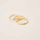 Alliance texturée 1,5mm - Or 18 carats