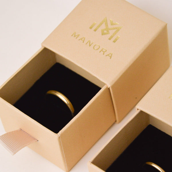 18 carat gold wedding ring 3mm Men