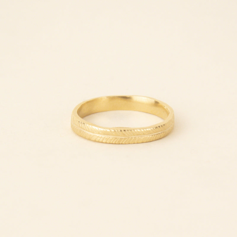 18 carat gold wedding ring 2mm Women