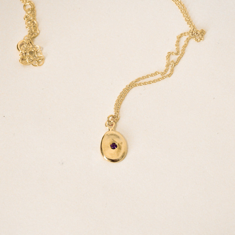 Collier Tintina et Pierre fine