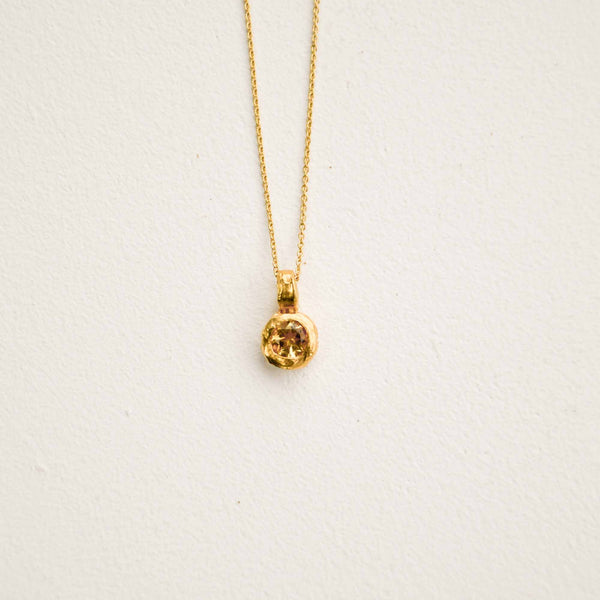 Pièce unique - Collier Citrine
