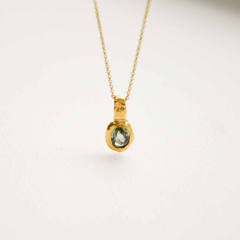 Pièce unique - Collier Saphir