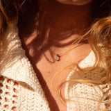 Collier bélière Diamant - Or 18 carats