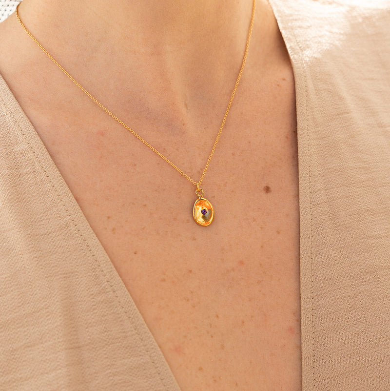 Collier Tintina et Pierre fine