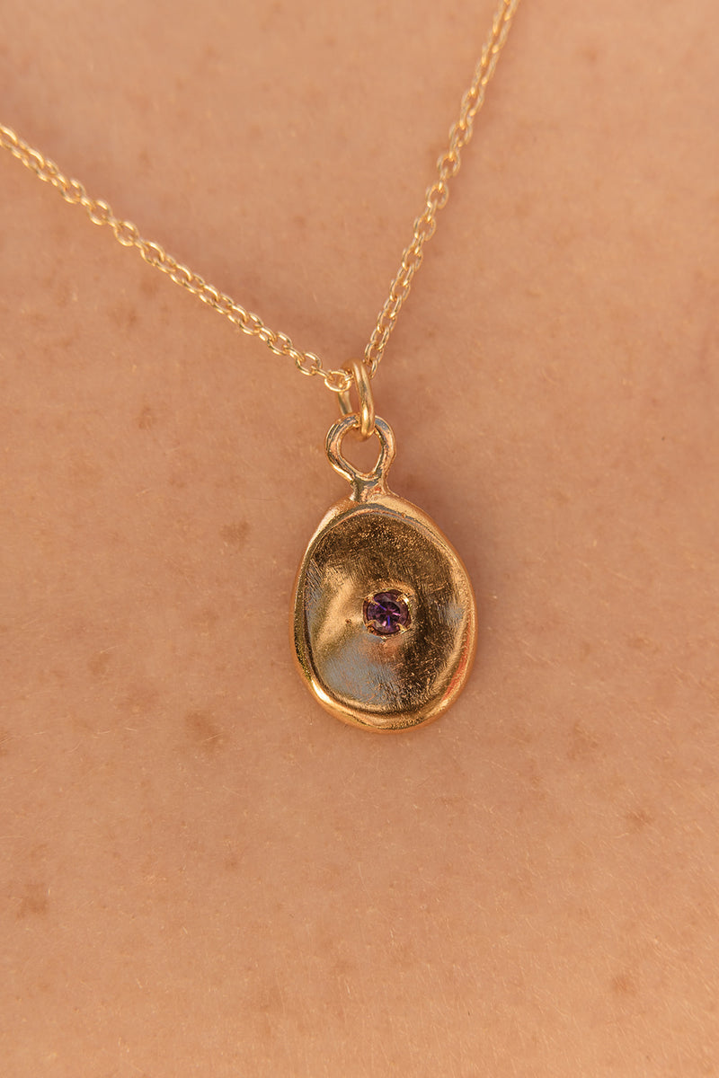 Collier Tintina et Pierre fine