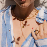 Collier Tintina et Pierre fine