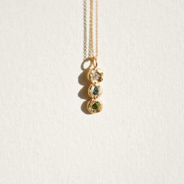 Collier Birthstone Trio