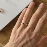 Pièce unique - Bague texturée Tourmaline Fuchsia