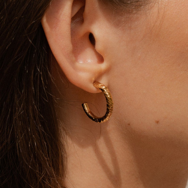 Lucia hoop earrings